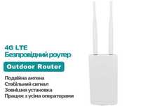 Зовнішній 4G модем з Wi-Fi роутером кріпленнням на мачту і POE