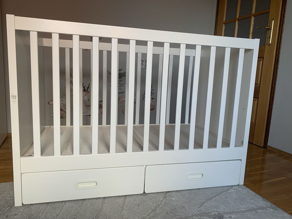 Łóżeczko dziecięce IKEA STUVA z szufladami