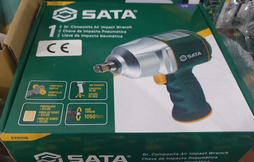 Pistola de impacto pneumática de 1/2"  -  1050 nm