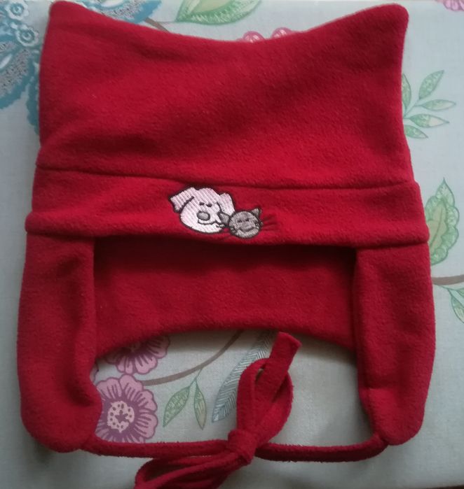 Czapka polarowa rozm. 48cm