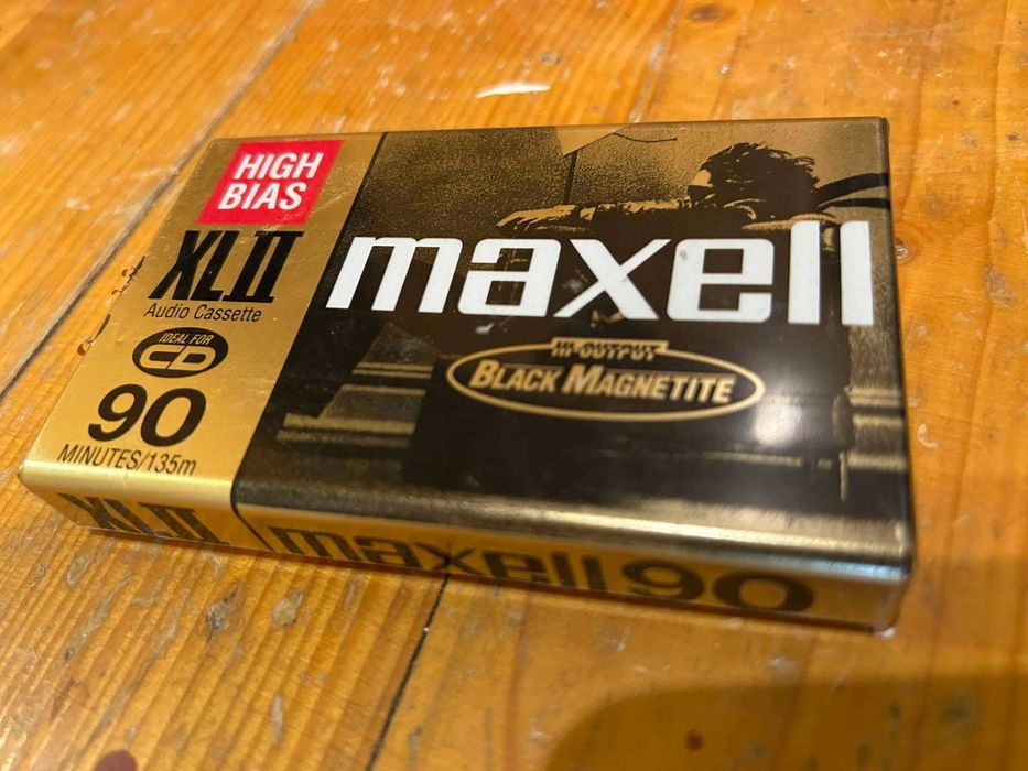 Kaseta magnetofonowa MAXELL XL II 90 - nowa