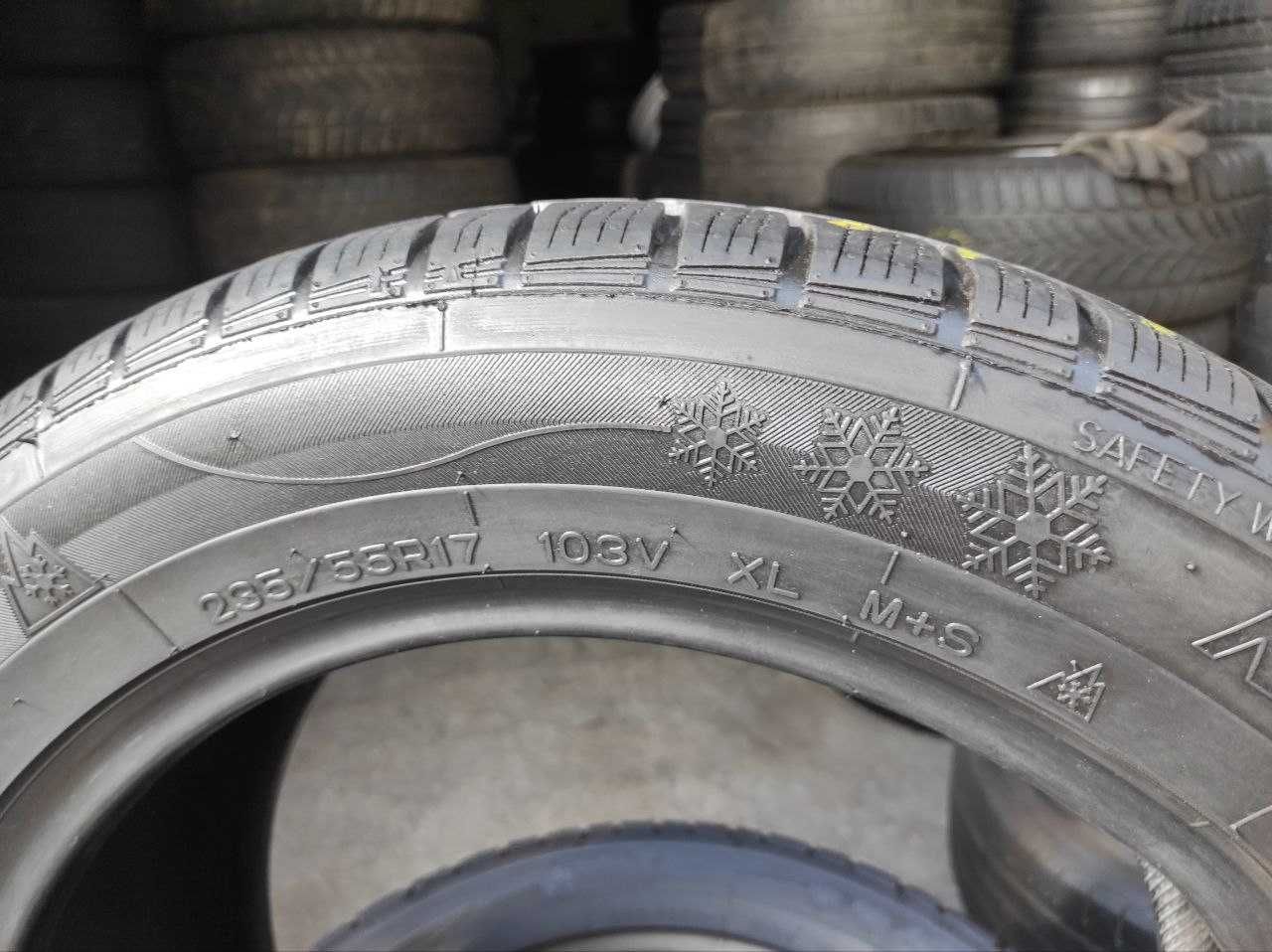 Nankang NK Snow SV-2 235/55r17 103V XL 2шт, 5,5-6мм, ЗИМА из Германии