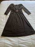 Vestido castanho