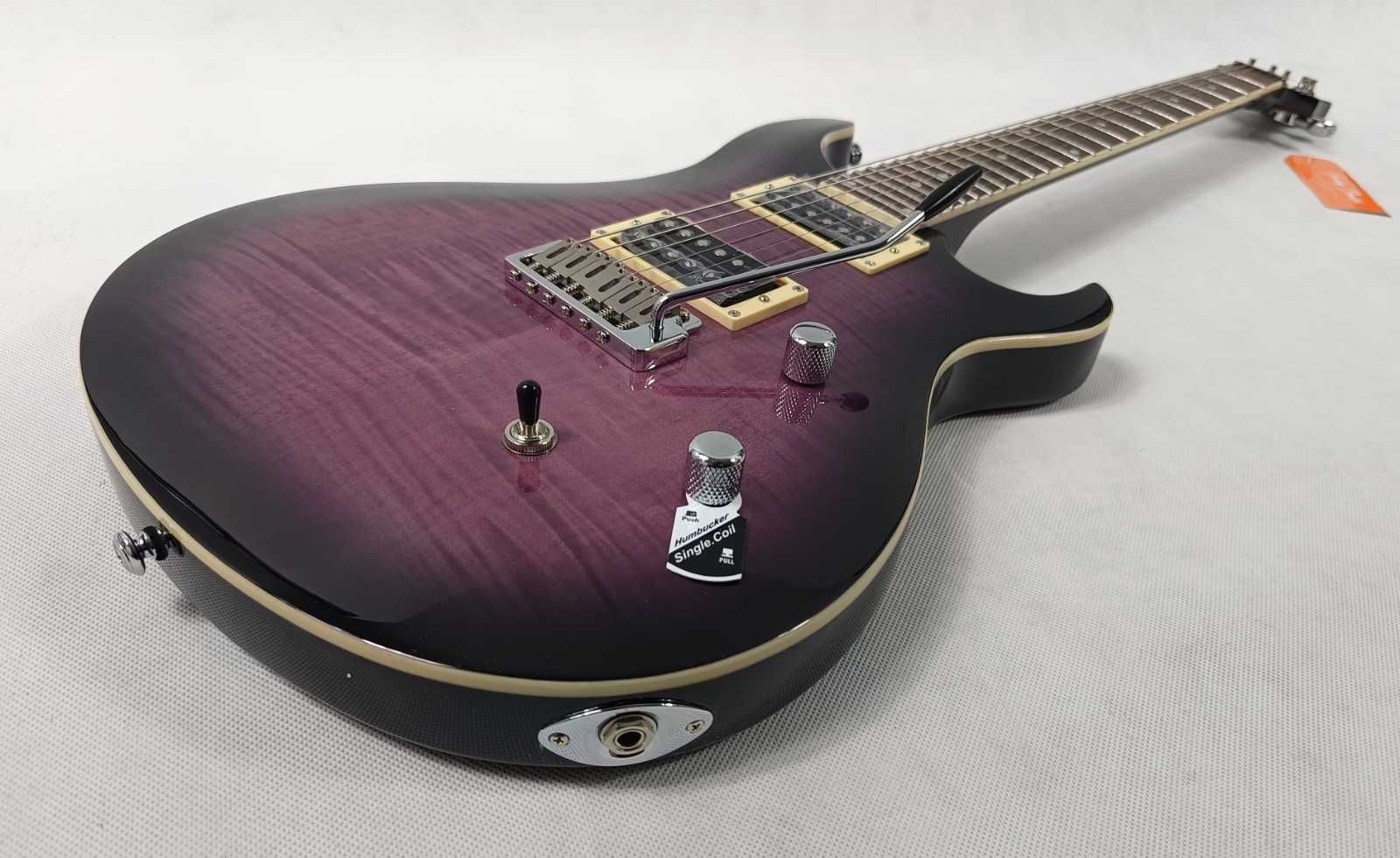 Gitara elektryczna Harley Benton CST-24T Purple Burst-typ PRS