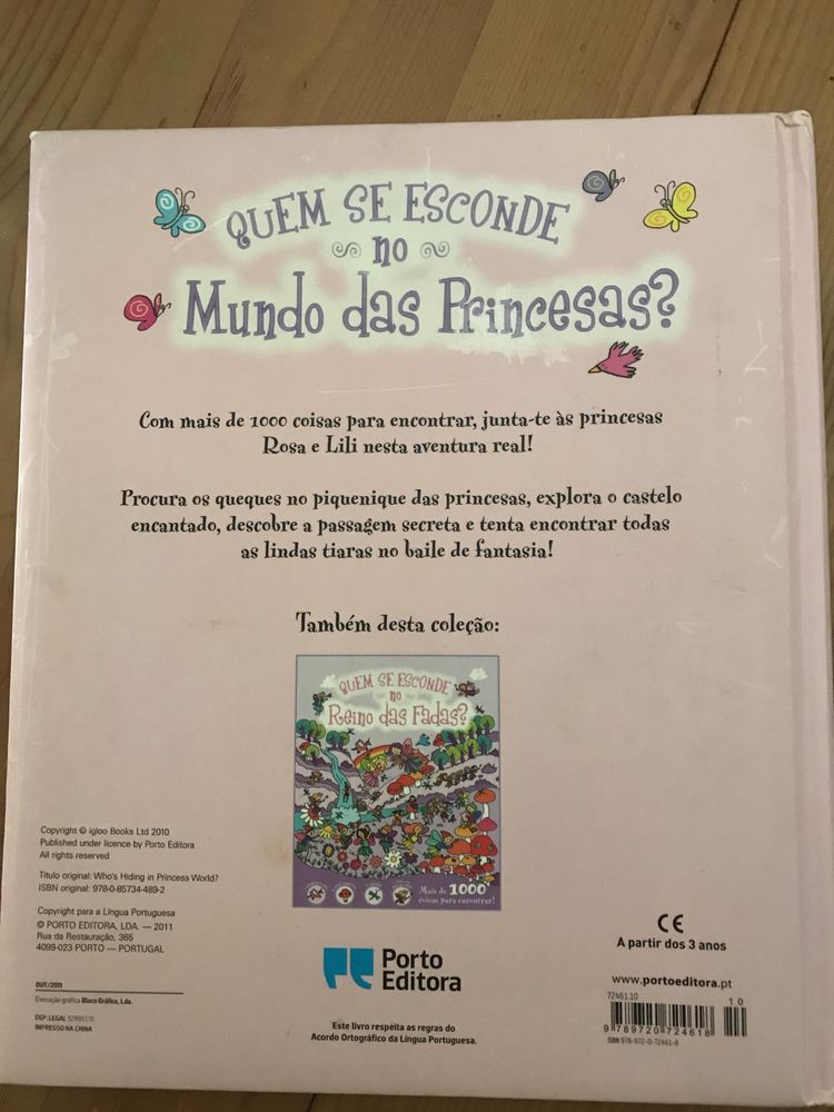 Quem de esconde no mundo das princesas