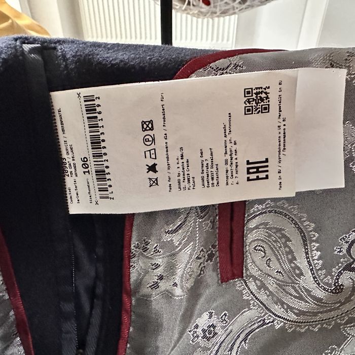 Plaszcz męski wełna plus kaszmir  Lavard