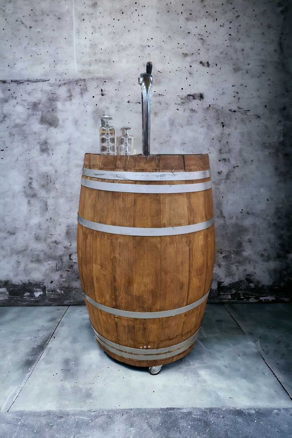 Wynajem instalacji do Prosecco/Frizzante w kształcie beczki na imprezę