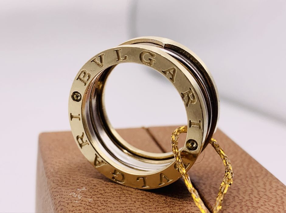 Bvlgari pierścionek obrqczka złoty 585 14K R13/14