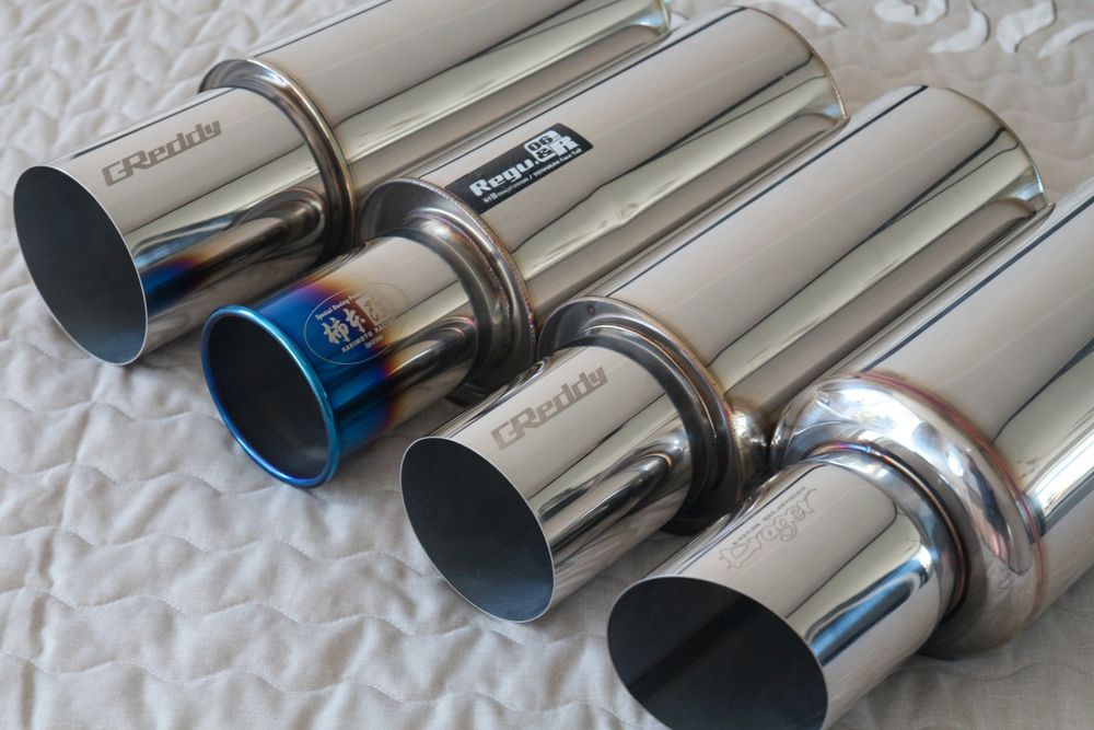 Прямоток глушитель HKS Kakimoto Greddy (JDM банка Honda Nissan Subaru