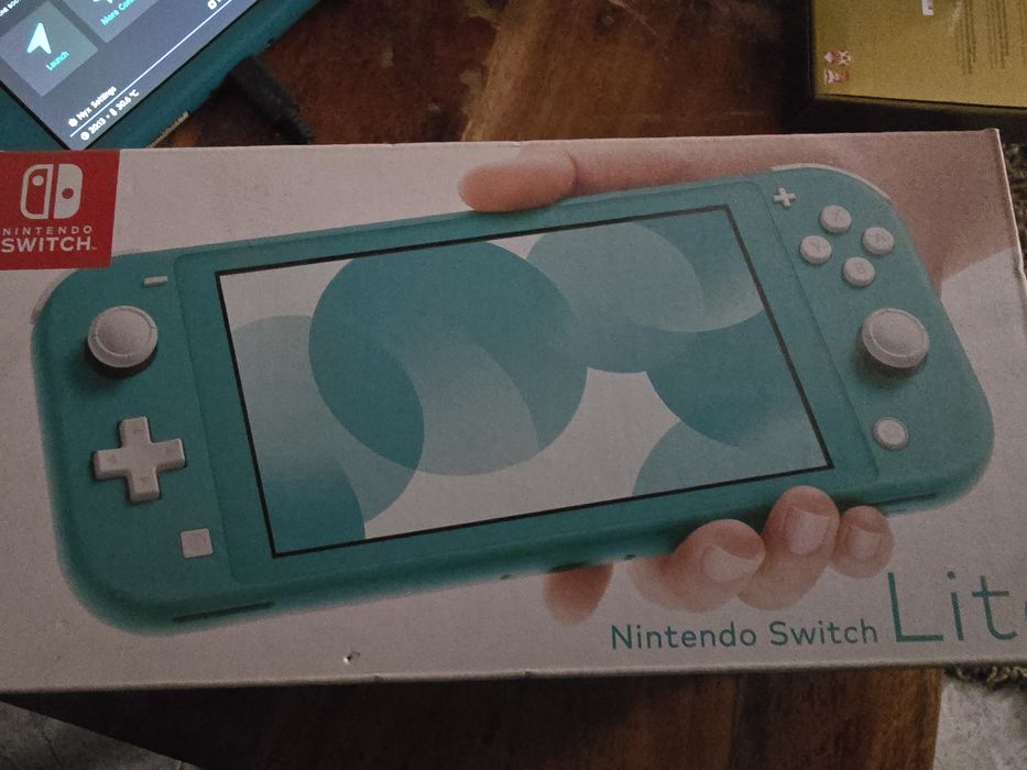 Nintendo switch lite turquesa desbloqueada