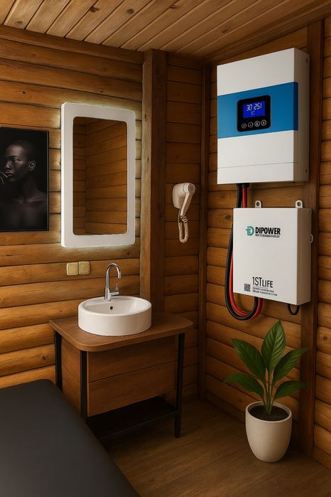 Инвертор 6.5кВт + аккумулятор 48V/5760Wh комплект автономного питания