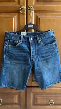 Продам Levis 501 STRETCH W30L, темно-синие, новые