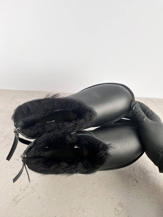 36-39 р угги Ugg Short ZIP Black Leather