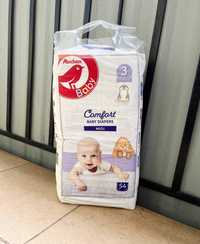 Pampersy Auchan 3 / 5-8 kg / 54 szt