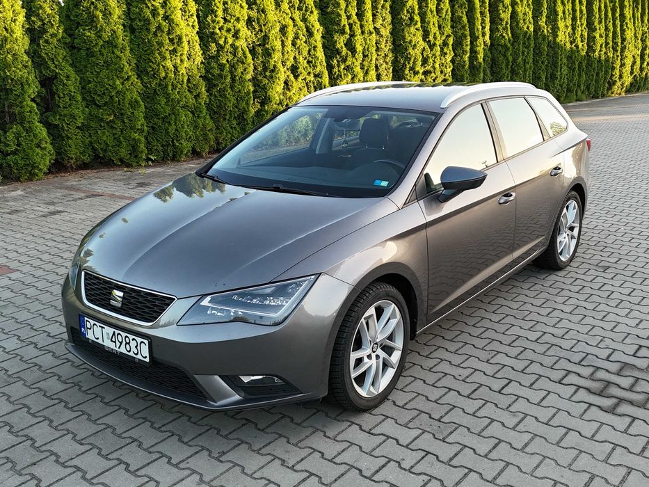 SEAT LEON 1.6 TDi 2015 rok, bardzo zadbany, FULL LED