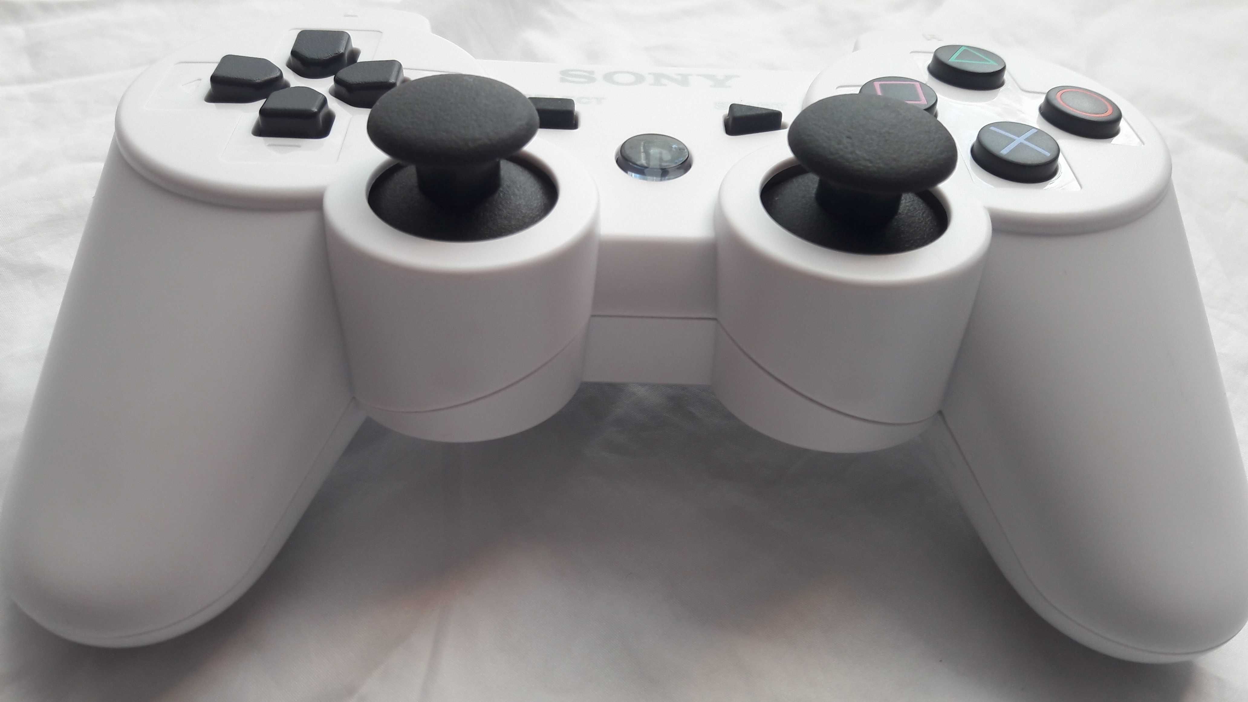 Джойстик бездротовий PS3 DualShock 3 геймпад Білий