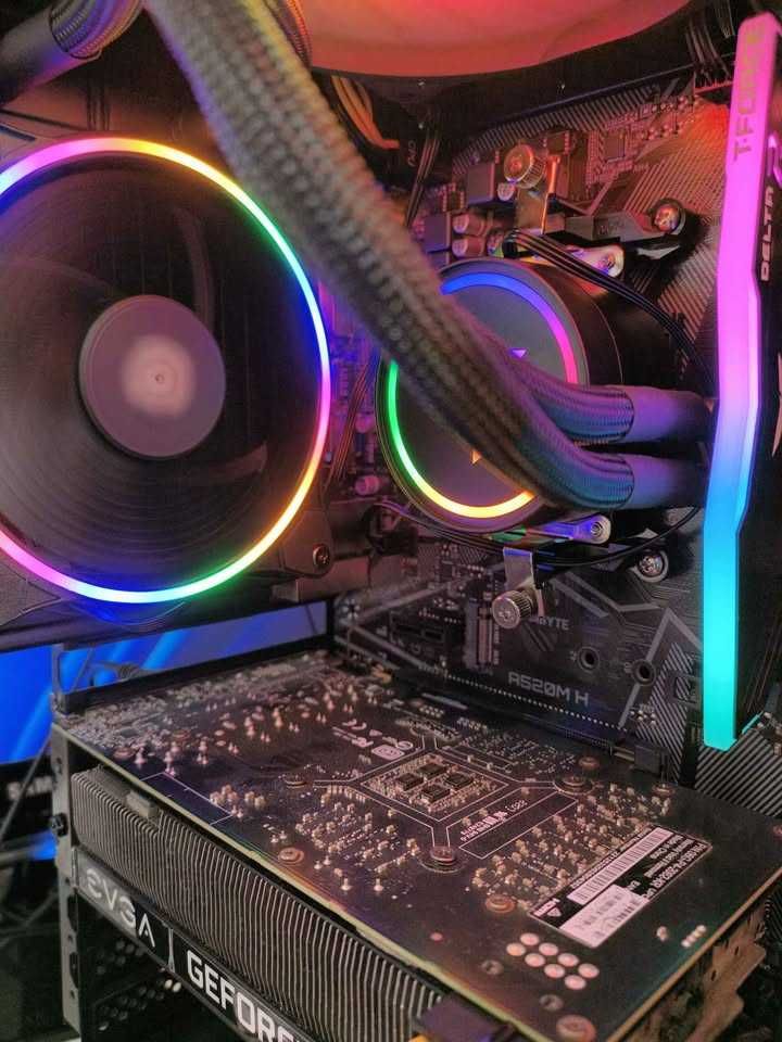 PC Gamer Ryzen WaterCooling SSD de 1000GB C/Garantia