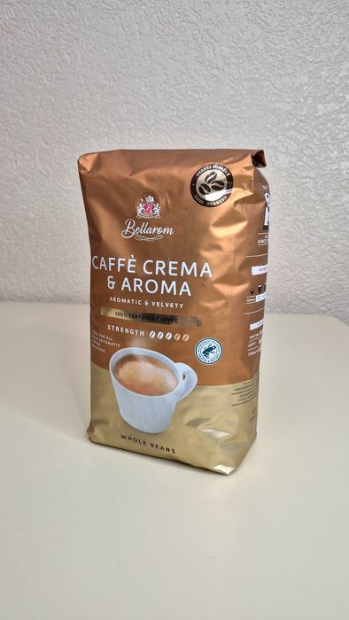 Німецька зернова кава 1кг  Белларом Bellarom Crema Aroma і Classico