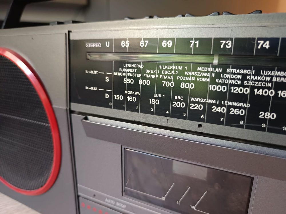 Radiomagnetofon UNITRA RMS 475A Kaseciak ZRK