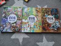 Seria książek rok w przedszkolu rok w lesie tok na wsi