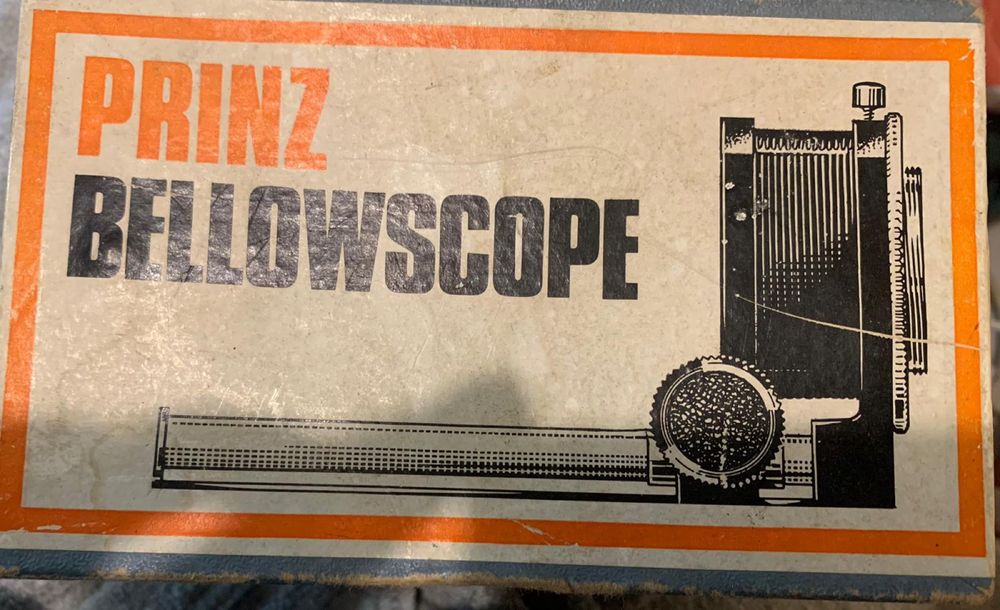 Prinz Bellowscope- fole de extensão para macrofotografia