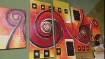 Obraz abstracyjny