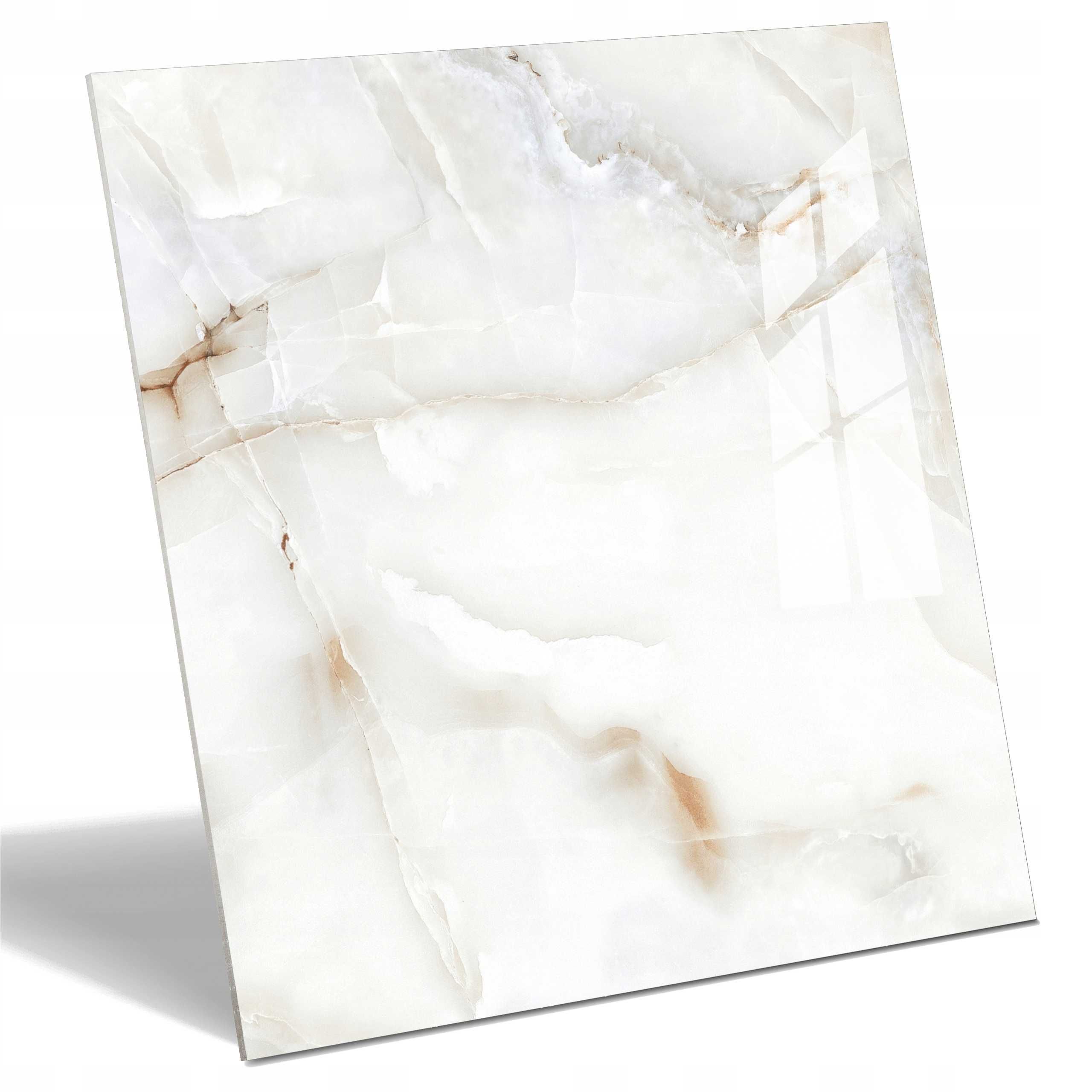 Gres LOGAN SNOW 60x60 Polerowana