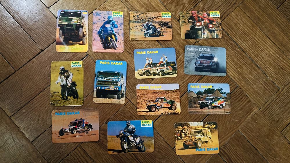 Calendários do Dakar 1986