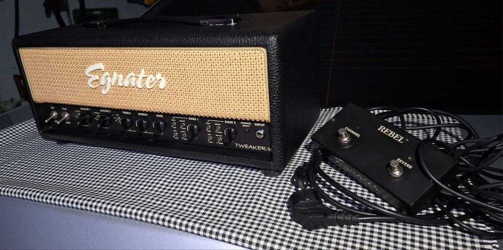 Ламповий гітарний підсилювач-голова EGNATER TWEAKER 40 HEAD