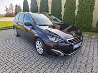 Peugeot 308 Peugeot 308SW 1,6HDI 2015r 164229km z NIEMIEC Full Led NAVI Allure