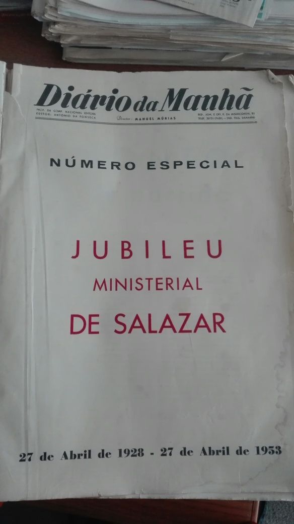 Jubileu Ministerial de SALAZAR