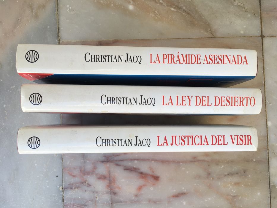 Livros Christian Jacq em Espanhol