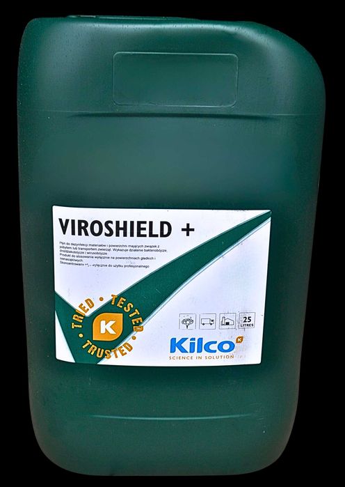 VIROSHIELD+ dezynfekcja (kurniki, chlewnie) ZWALCZA ASF!!! 25L