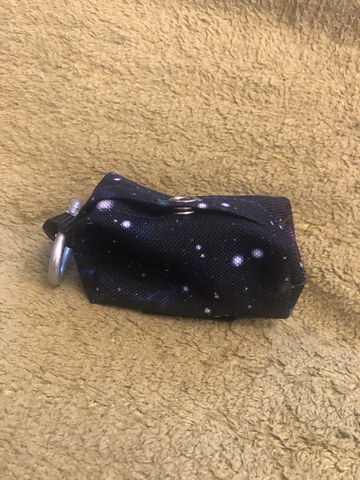 Szelki guard smycz miejska 2 m etui kosmos ciemny komplet dla psa kota