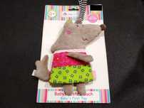 BabyFehn Livro Macio Lobo