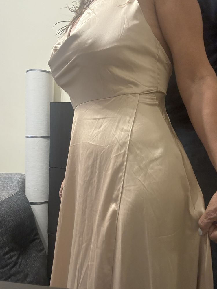 Vestido de cerimonia L comprido muiyo bonito e elegante