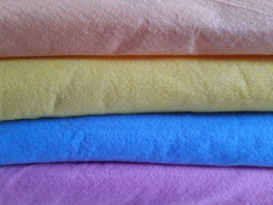 filc  dekoracyjny 1 -1,5 mm miękki, kolory