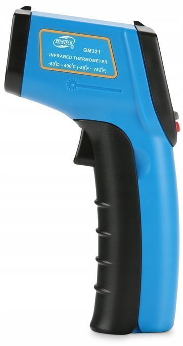 Pirometr Laserowy Bezdotykowy -50+400C Emisyjność