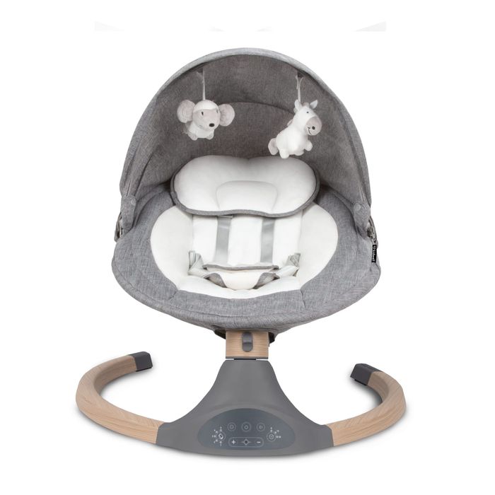 Крісло-гойдалка Kidwell Luxi Dark Melange Wooden