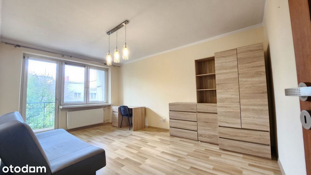 Przestronne 48 mkw - 2 pokoje osiedle Teofilów, duży balkon!
