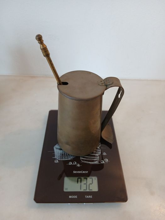 Caldeirão Acendedor de fogo latão cobre