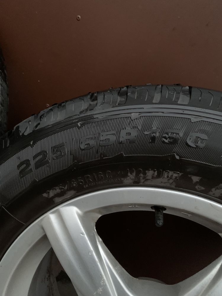 Титанові диски з гумою 225/65 r16 5х120