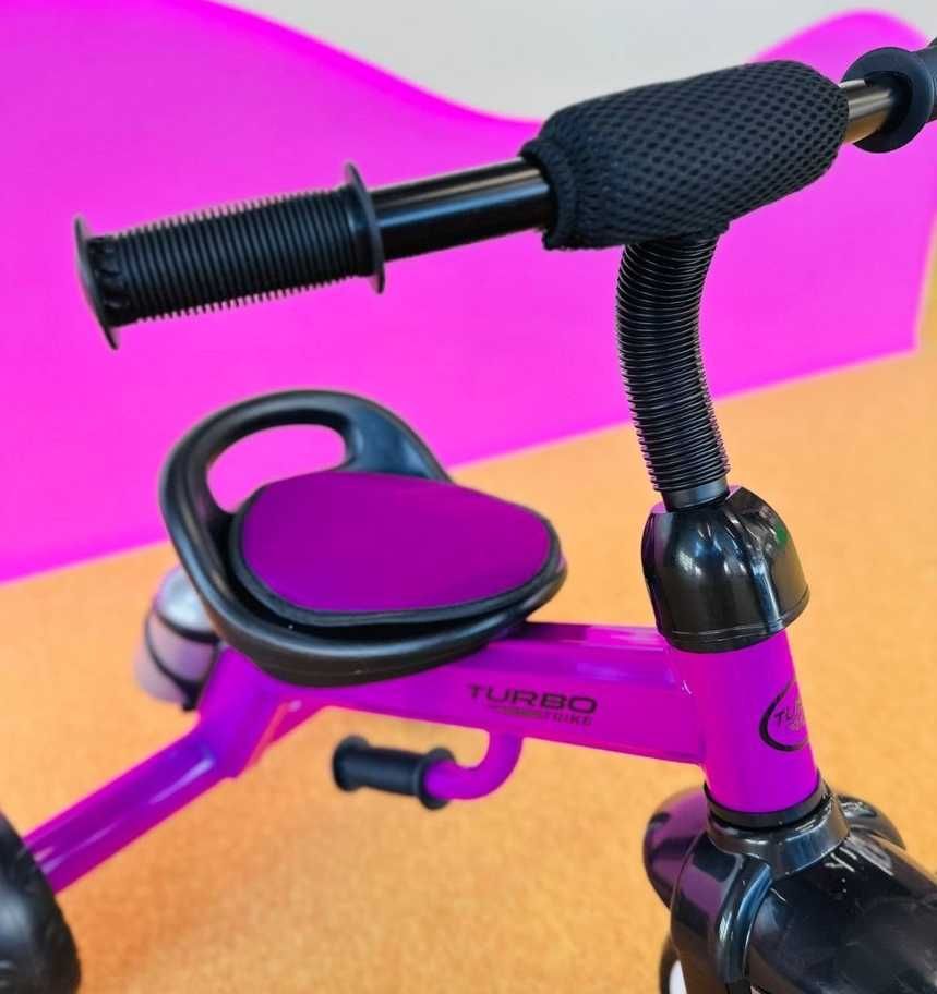 Триколісний велосипед на 1,5 - 3 рочки фіолетовий Туреччина