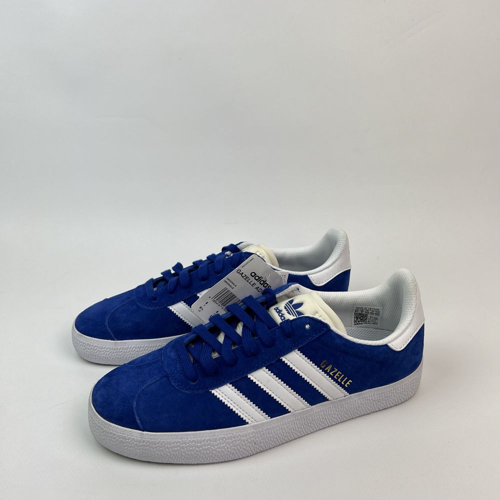 кроссовки adidas gazelle adv синие газели кроссівки кеды купить украин