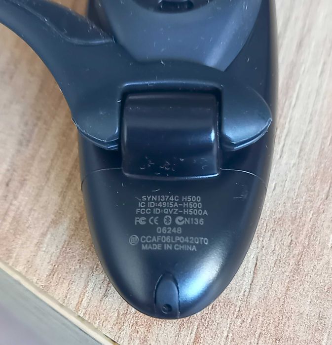 Słuchawka Motorola H500 • Czarny • Bluetooth • Bezprzewodowy