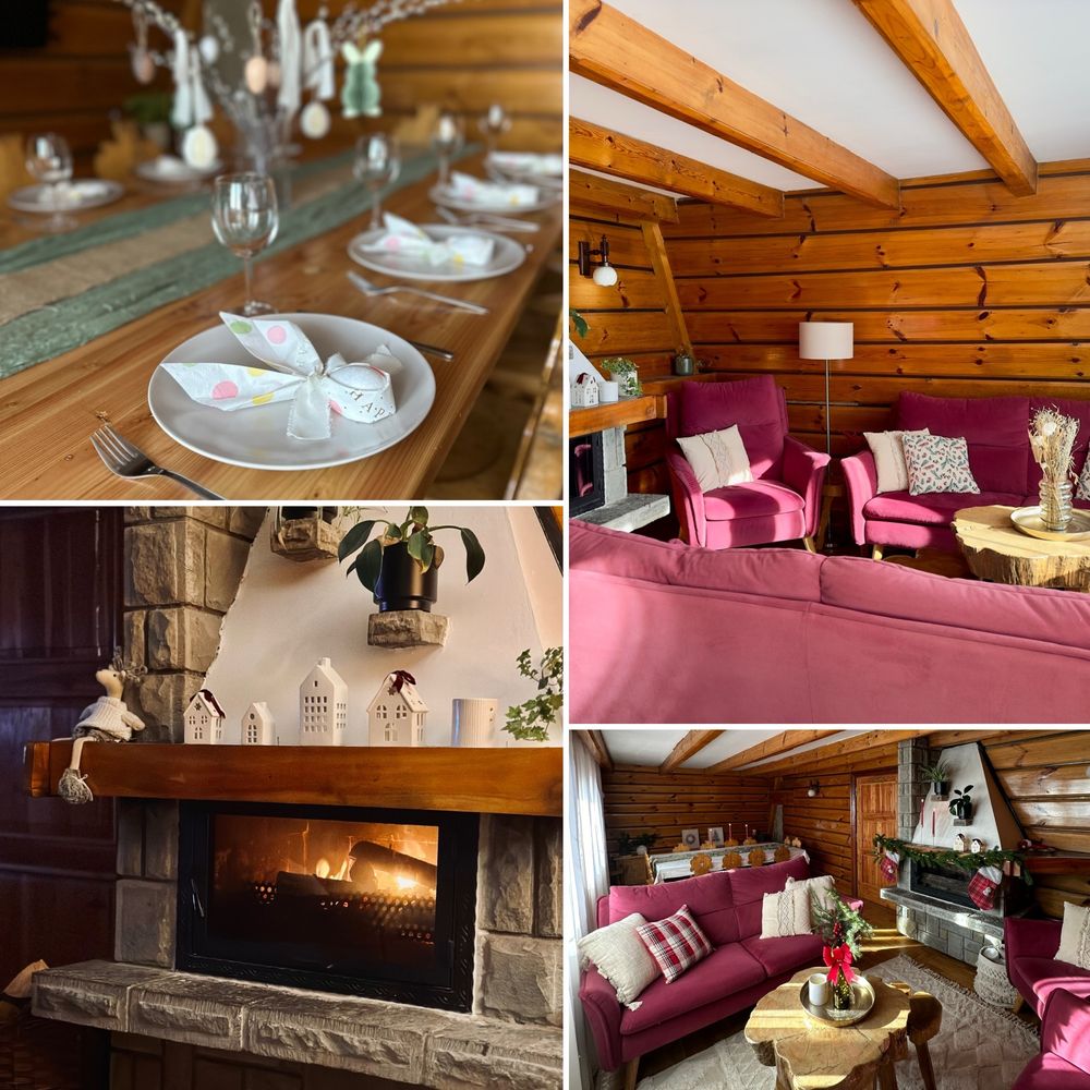 Domek w górach 15 osób. Wakacje, panieński! Sauna, jacuzzi