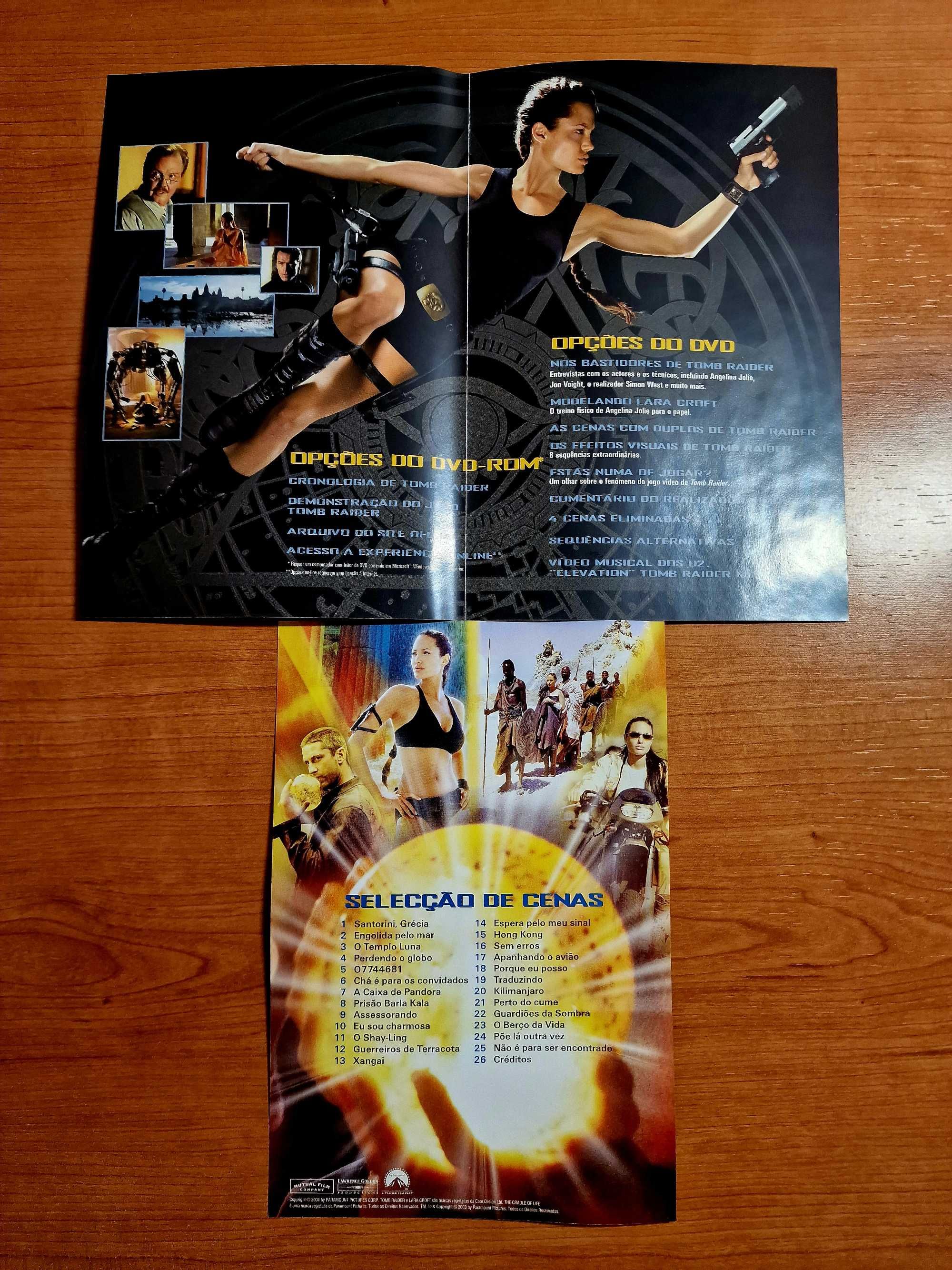 Lara Croft TOMB RAIDER 1e2 (Angelina Jolie) A derradeira Super-Heroína