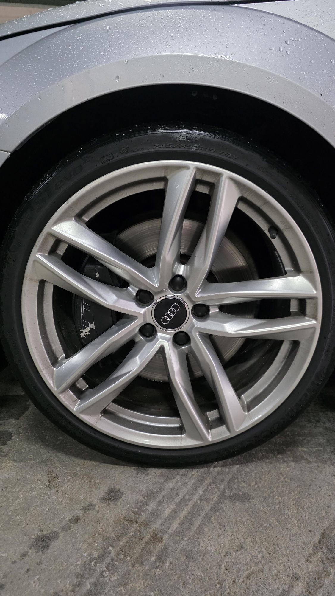 Jantes 19 5x112 originais audi tts com pneus