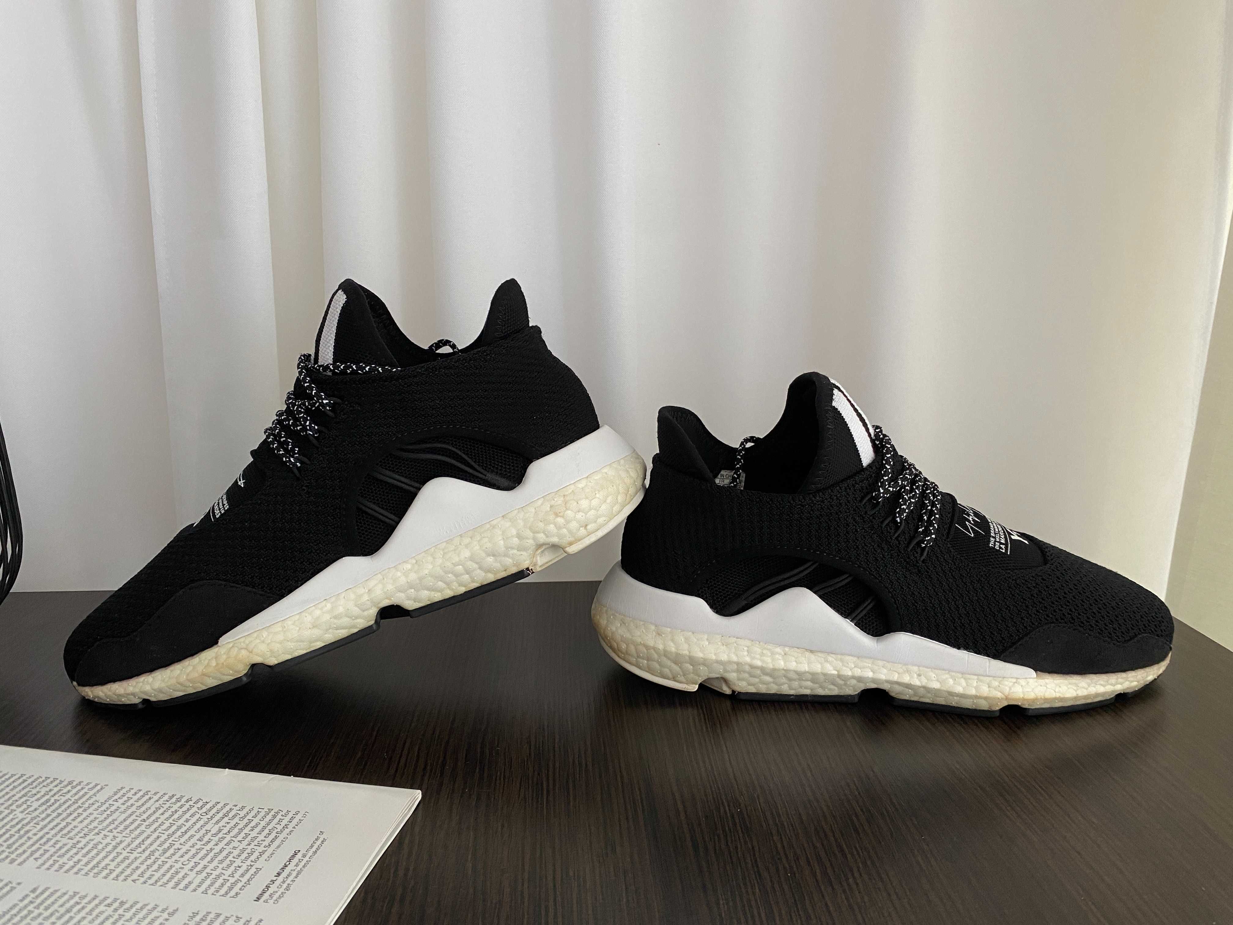 Кросівки Adidas Y-3 Yohji Yamamoto Saikou Core Black (Оригінал, 42 р).