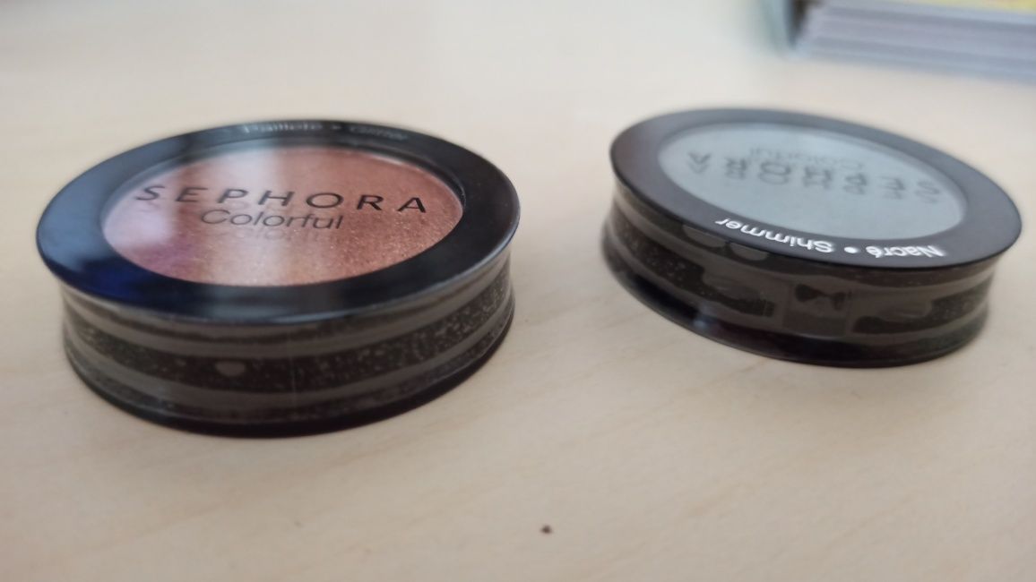 Cienie do powiek sephora 2szt oryginalnie zamkniete